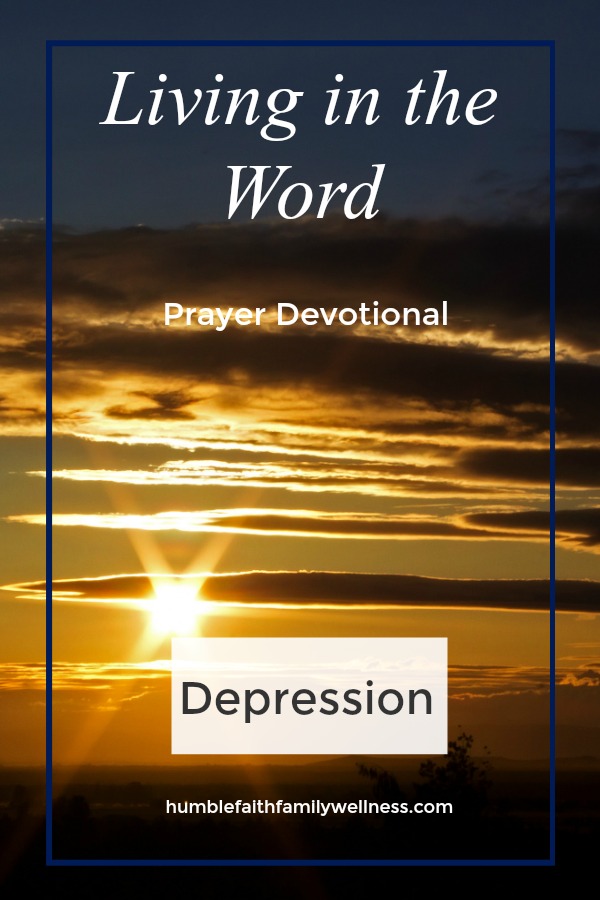 Depression, Prayer Devotional, Faith