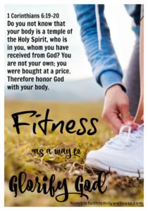 Fitness, Glorify God, Health and Wellness