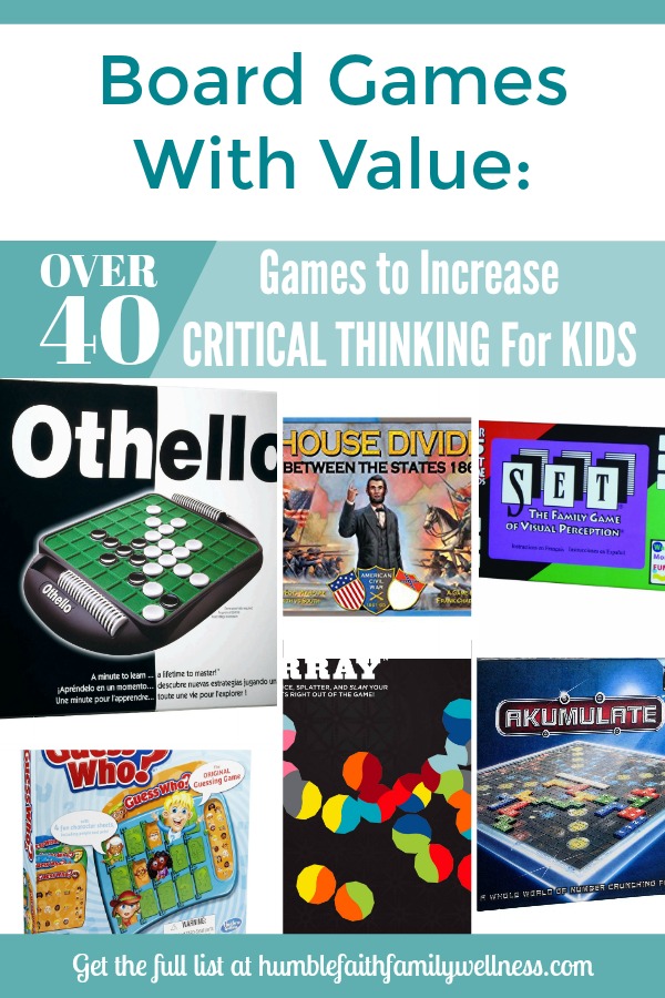 Critical Thinking, Games, Toys, Roundup, Gifts, Parenting
