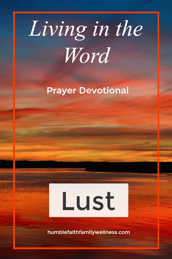 Lust, Prayer Devotional, Faith