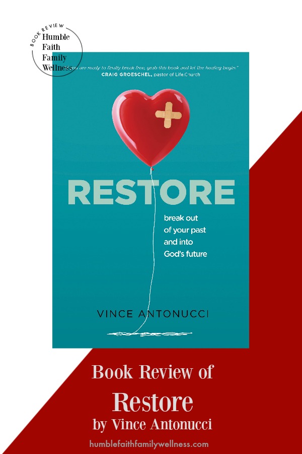 Book Review. Restore is a book dealing with letting go of your past by using the concepts of rehab. 
