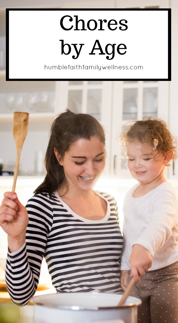 Chores and responsibility are important for children but it needs to be age appropriate. #Chores #Parenting