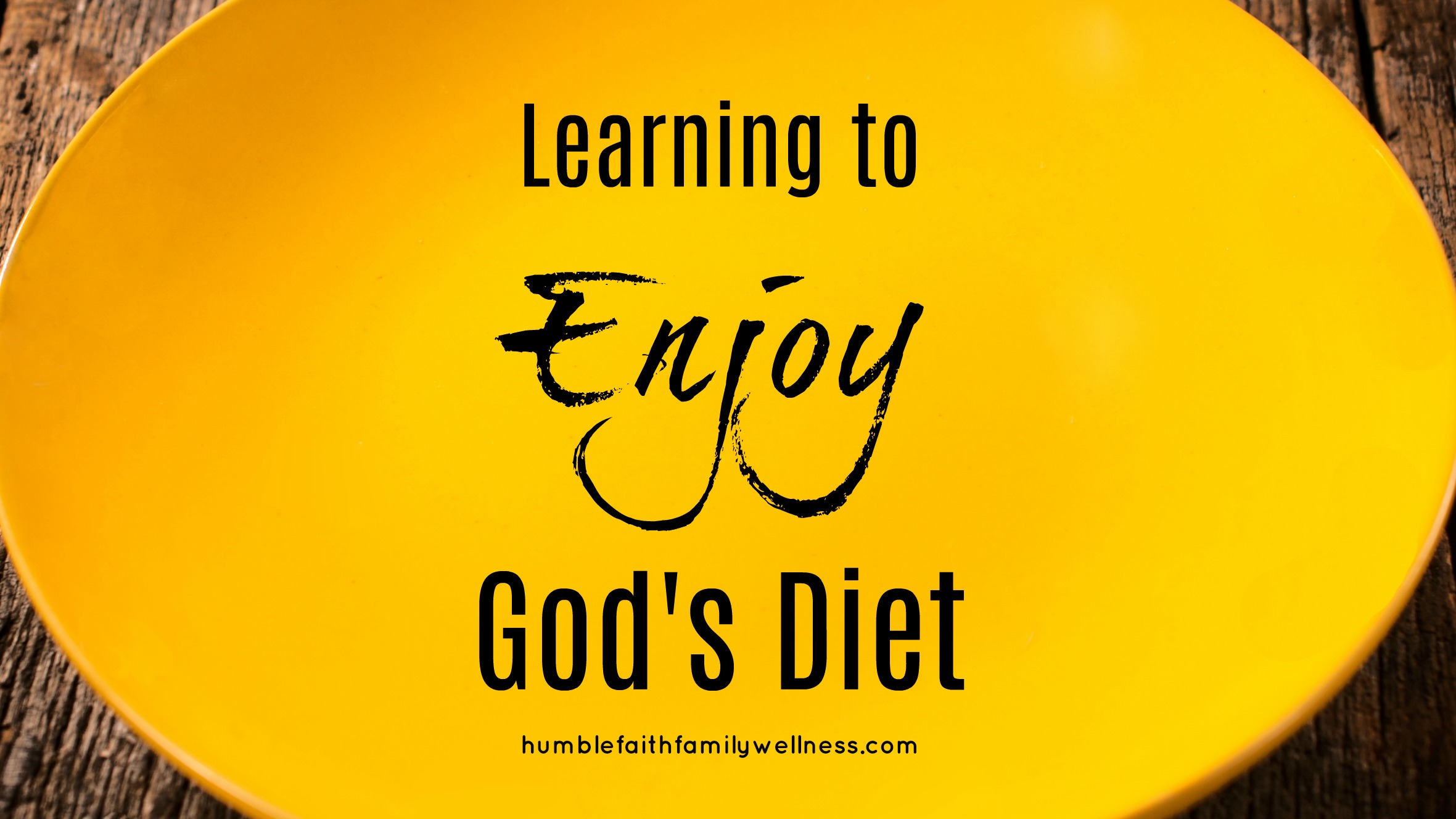 God's diet, Christian health and wellness