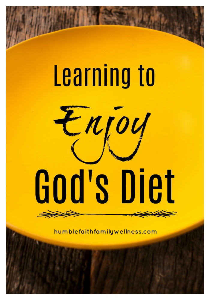 God is intentional and purposeful. He provided us food that nurtures and sustain's us. I'm learning God's diet is ultimately best for my physical and emotional well-being. 