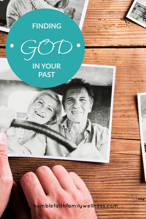 Finding God in your past is a process of recognizing how God was in control of your life and loved you even when you didn't realize it. #ChristianLiving #Faith #SelfReflection