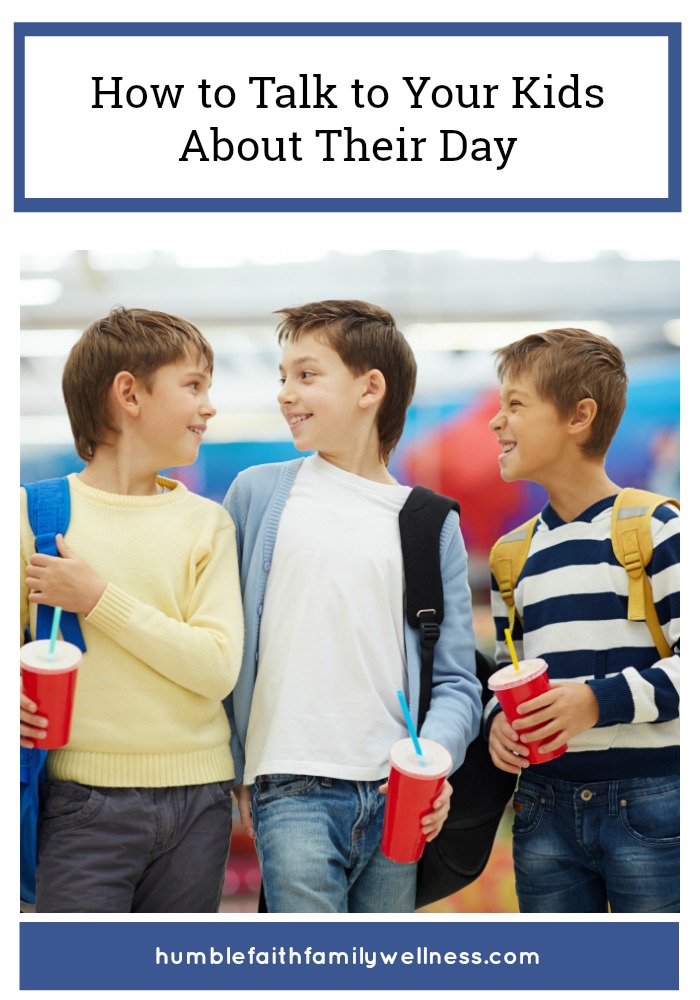 Learn how to talk to your kids about their day and actually get them to answer! #ChristianParenting #ParentingTips #Parenting
