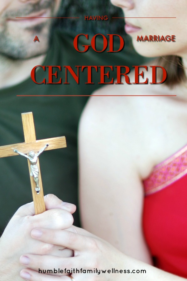 We are called to put God before all things. At times that can be difficult in a marriage. But there are multiple ways to have a God-centered marriage #ChristianMarriage #GodCentered