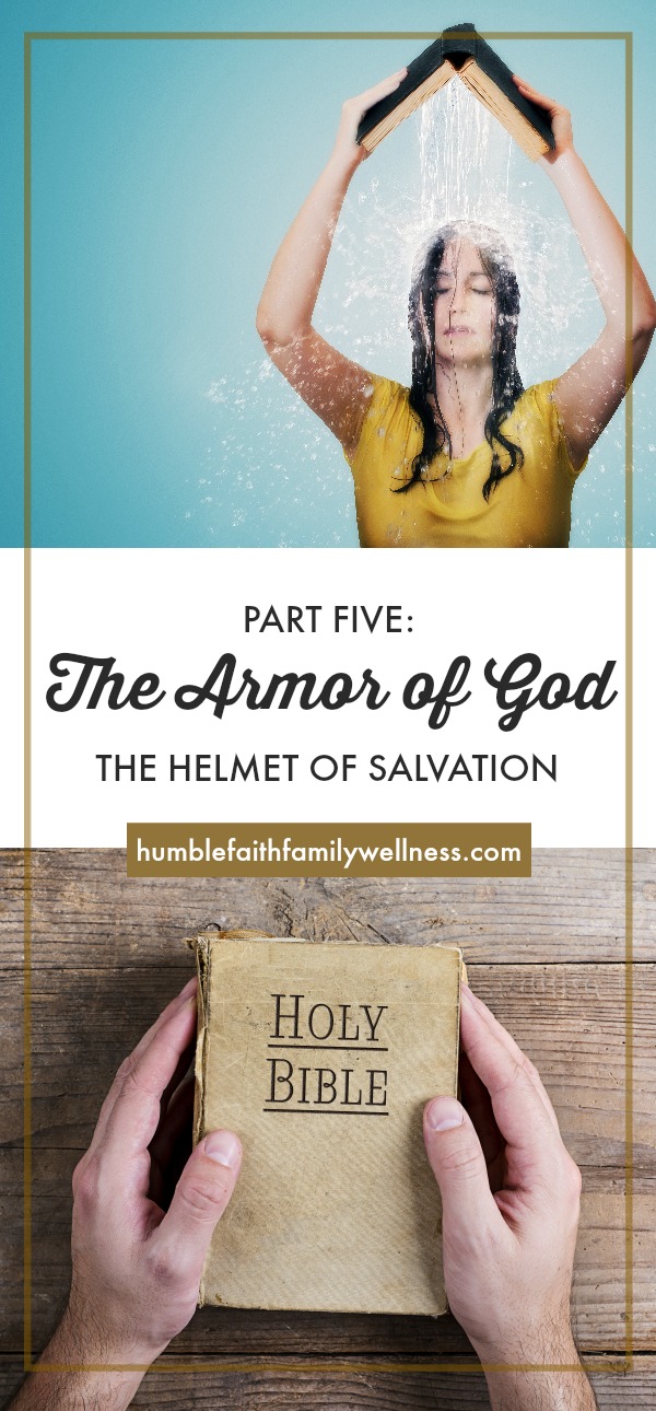 The helmet is the last and most important piece of armor that a warrior would put on. Without the helmet, all other pieces of armor are futile. As is true with our salvation. #ArmorofGod #HelmetofSalvation #Salvation #ChristianLiving #SelfReflection