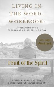 The Living in the Word eWorkbook: Fruit of the Spirit takes you through each characteristic to help you grow in your faith and relationship with God.