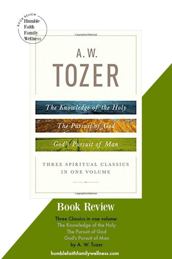 Three of A.W. Tozer's spiritual classics are now available all in one volume - The Knowledge of God; The Pursuit of God; and God's Pursuit of Man. The combination of these three books will grow your understanding of God and desire to connect and seek Him all the more! #BookReview #AWTozer #ChristianLivingBooks