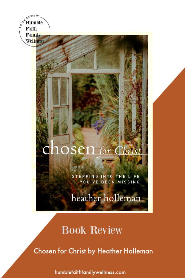 Chosen for Christ is a book that all women must read to tear down the lie of living for a purpose and instead pick up the invitation to live for a Person! #ChristianBooks #ChristianLiving #BookReview
